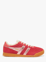 Sneakers Elan Glitz Uit Leder Gola Rood accessoires CLB790